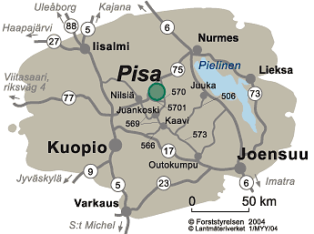 Karta över Pisa – Karta 2020