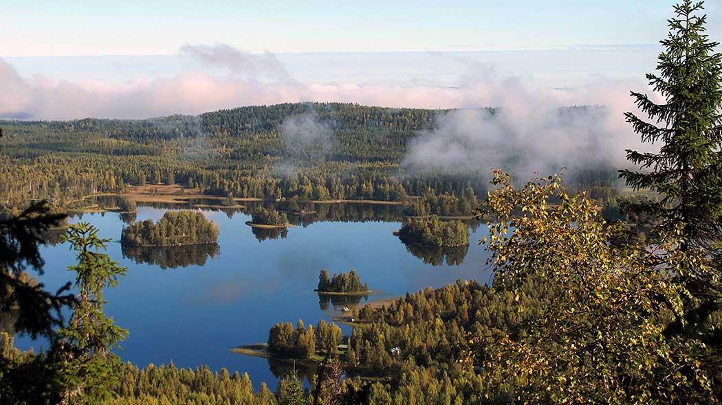 Landskap på Herajärvis runda.